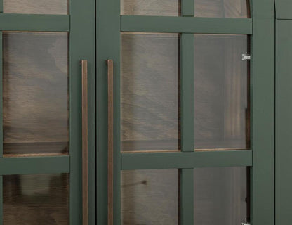 IFD - Obsidian - 2 Glass Door Cabinet - IFD8531CABGN veiw 8