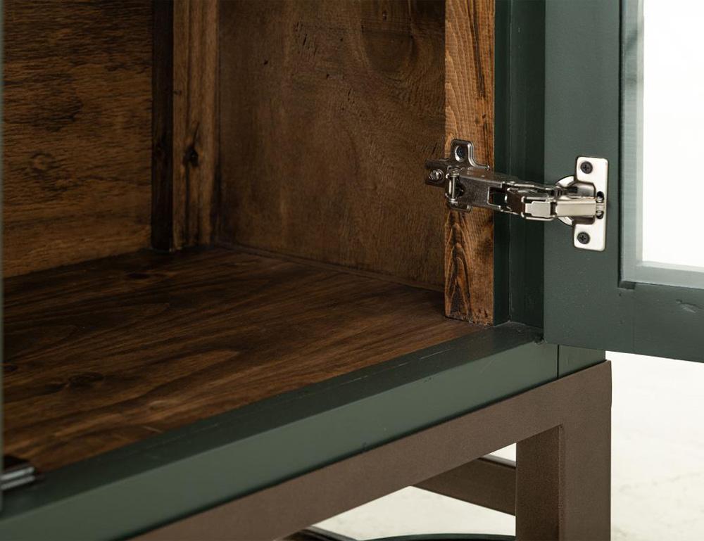 IFD - Obsidian - 2 Glass Door Cabinet - IFD8531CABGN veiw 9