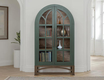 IFD - Obsidian - 2 Glass Door Cabinet - IFD8531CABGN veiw 12