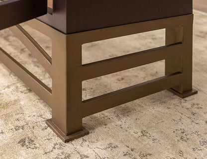 IFD - Obsidian - 2 Glass Door Cabinet - IFD8531CABRC veiw 3