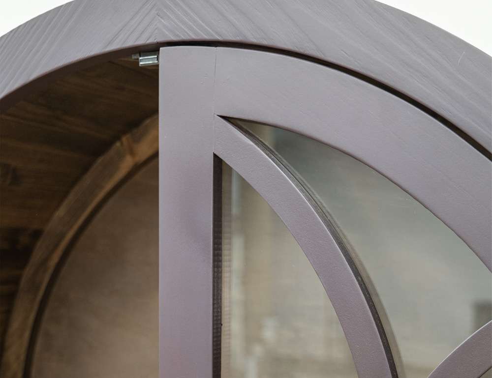 IFD - Obsidian - 2 Glass Door Cabinet - IFD8531CABRC veiw 5