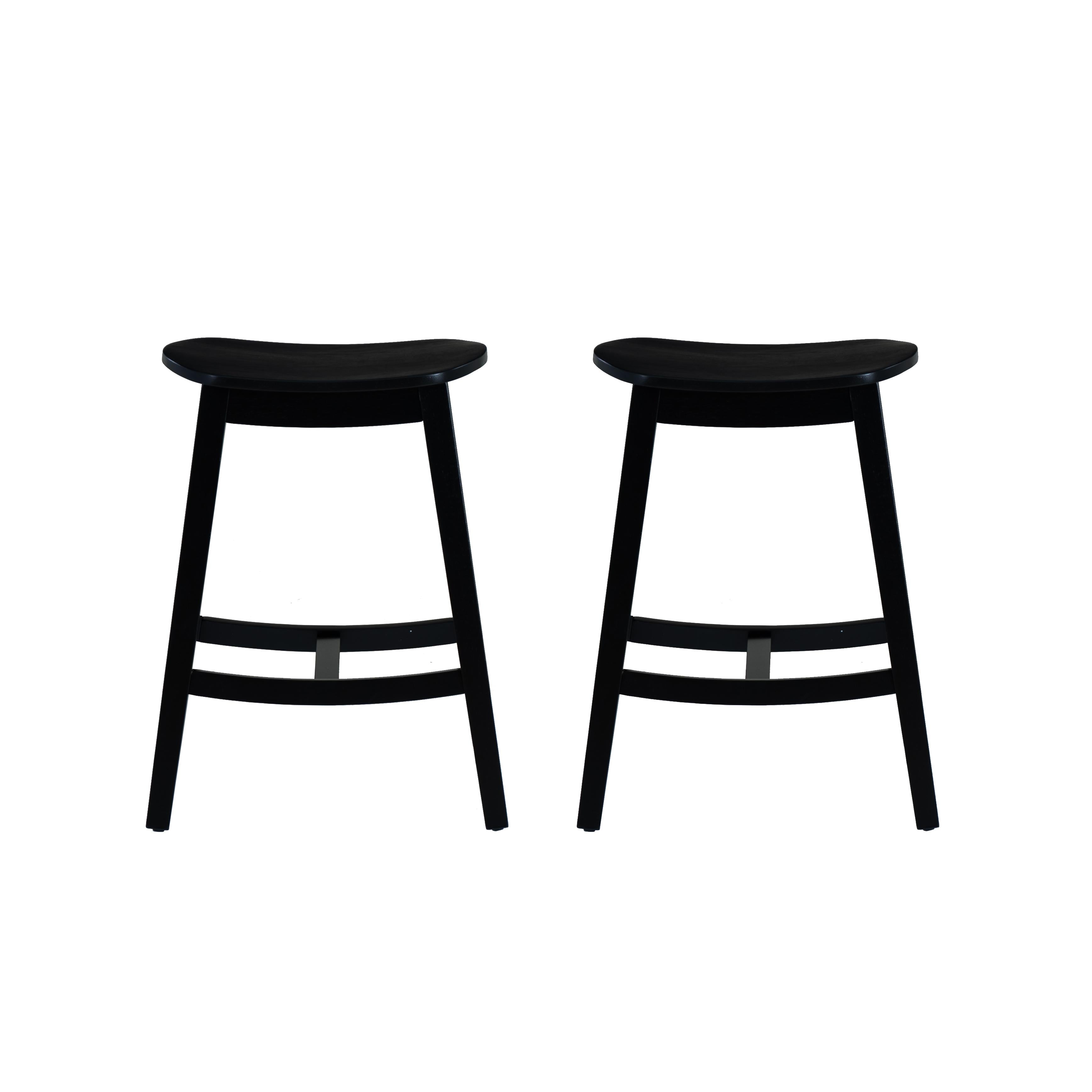 Linon Home Decor Culver Backless Counter Stool - Thumbnail 2