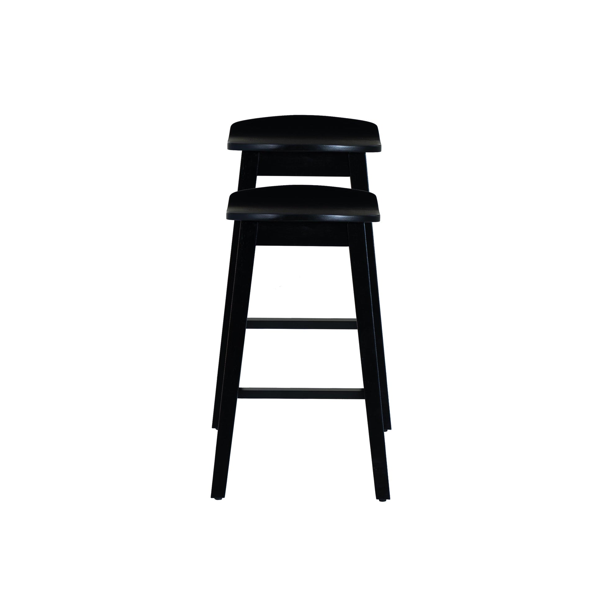 Linon Home Decor-Culver Backless Counter Stool, Set of 2, Black - CS330BLK02KDU veiw 6