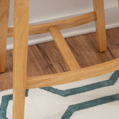 Linon Home Decor Culver Backless Counter Stool, Set of 2, Natural - CS330NAT02KDU veiw 4