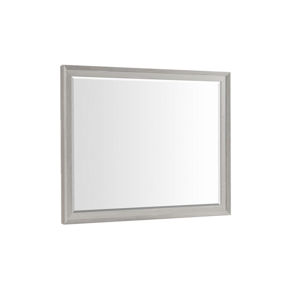 Intercon Furniture - Bayside Dresser Mirror in White - BY-BR-9891-WHT-C veiw 1