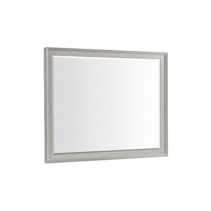 Intercon Furniture - Bayside Dresser Mirror in White - BY-BR-9891-WHT-C veiw 1