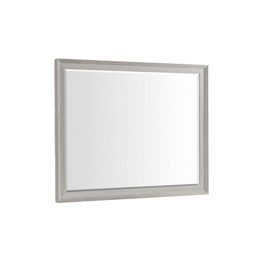 Intercon Furniture - Bayside Dresser Mirror in White - BY-BR-9891-WHT-C veiw 1