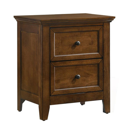 Intercon Furniture - San Mateo Youth Nightstand, 2 Drawer in Tuscan - SM-BR-4302-TUS-C veiw 1