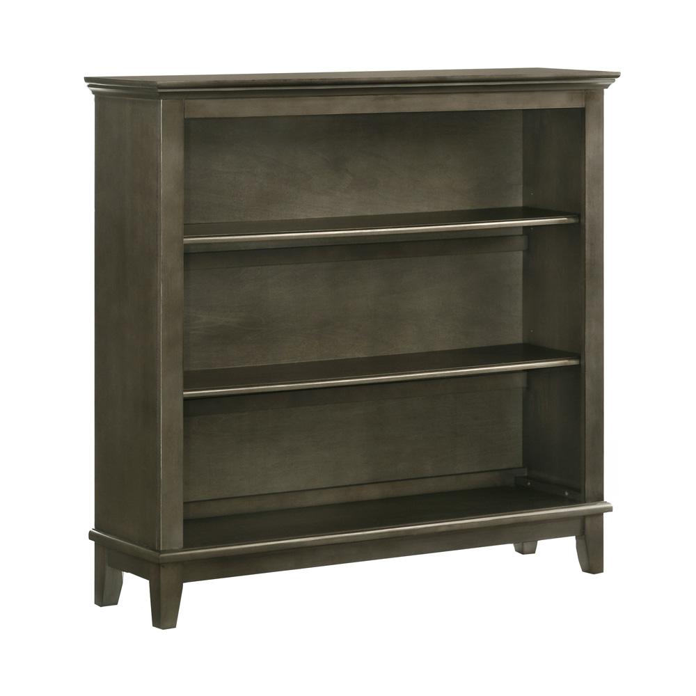 Intercon Furniture - San Mateo Youth 52 Bookcase in Gray - SM-BR-4352BK-GRY-C veiw 1