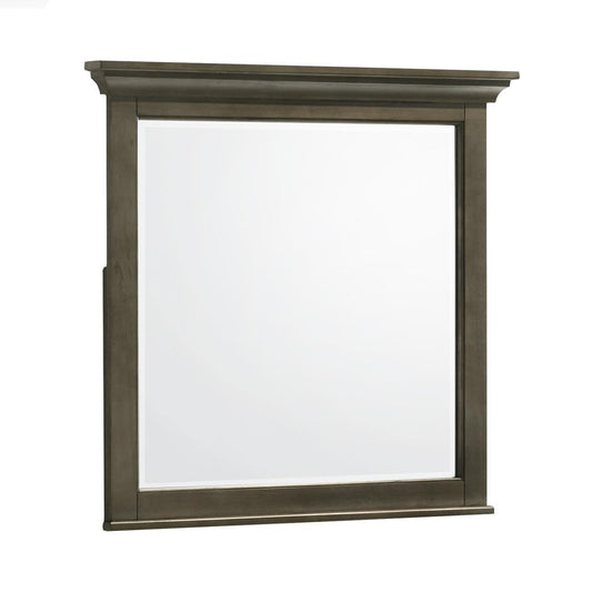 Intercon Furniture - San Mateo Youth Mirror in Gray - SM-BR-4391-GRY-C veiw 1