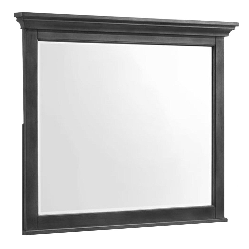 Intercon Furniture - San Mateo Mirror, Landscape in Gray - SM-BR-8891-GRY-C veiw 1