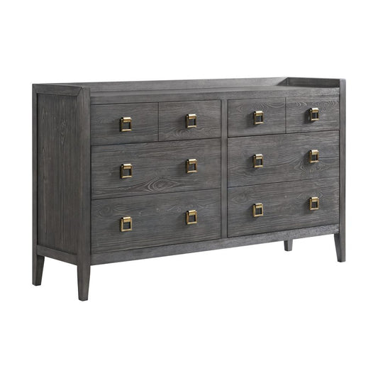Intercon Furniture - San Mateo Dresser, 10 Drawer in Gray - SM-BR-N8810-GRY-C veiw 1