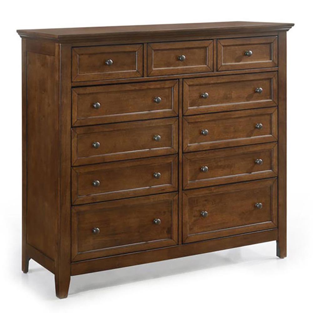 Intercon Furniture - San Mateo Gentlemens Chest, 11 Drawer in Tuscan - SM-BR-N8811G-TUS-C veiw 1