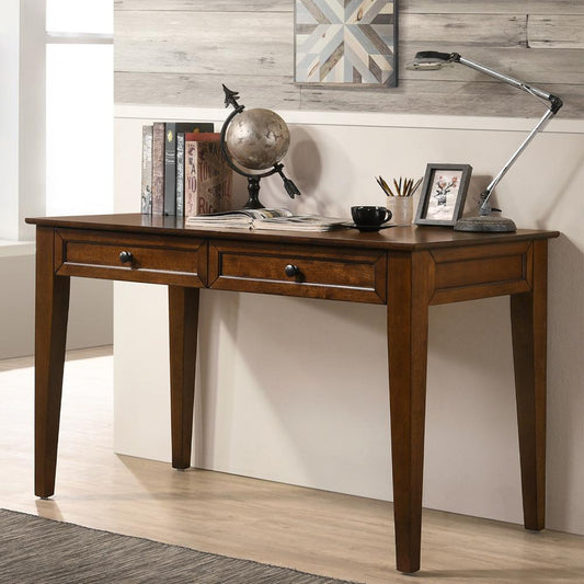 Intercon Furniture - San Mateo 50  Writing Desk in Tuscan - SM-HO-5030WD-TUS-C veiw 2