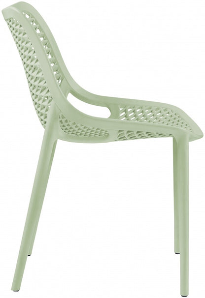 Meridian Furniture - Mykonos Mint Outdoor Patio Dining Chair (Set of 4) - 328Mint veiw 2