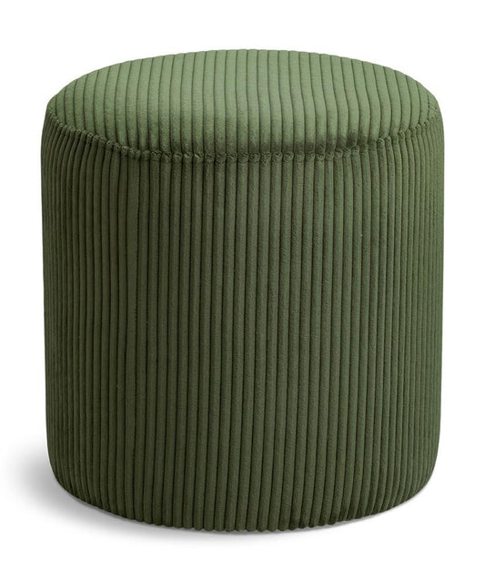 Meridian Furniture - Roy Green Microsuede Fabric Ottoman/Stool - 445Green veiw 1