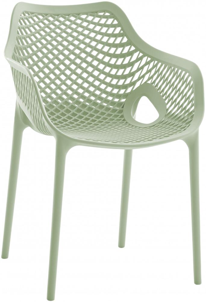 Meridian Furniture - Mykonos Mint Outdoor Patio Dining Chair (Set of 4) - 329Mint veiw 1