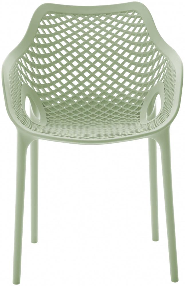 Meridian Furniture - Mykonos Mint Outdoor Patio Dining Chair (Set of 4) - 329Mint veiw 3