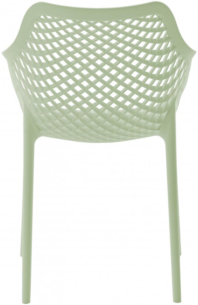 Meridian Furniture - Mykonos Mint Outdoor Patio Dining Chair (Set of 4) - 329Mint veiw 4