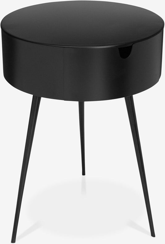 Meridian Furniture - Bali Black Night Stand - 835Black veiw 1