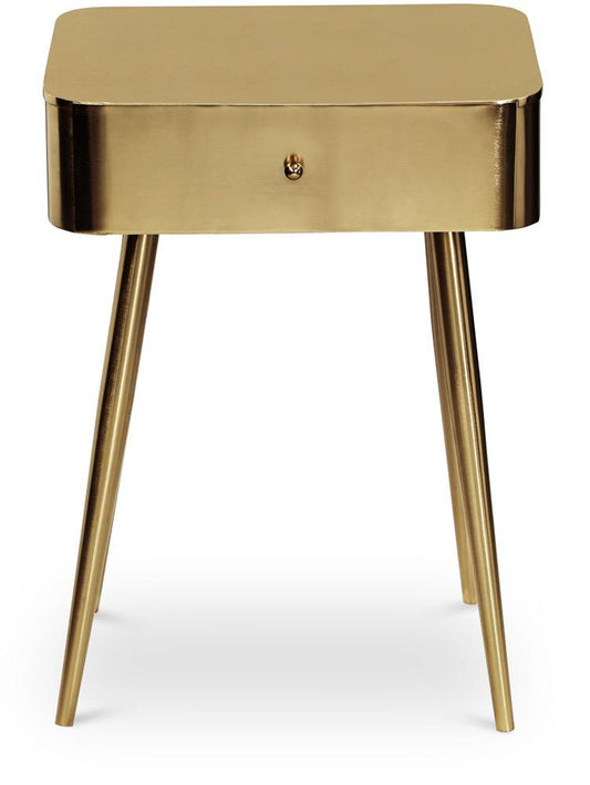 Meridian Furniture - Rylan Night Stand - 331Gold veiw 1