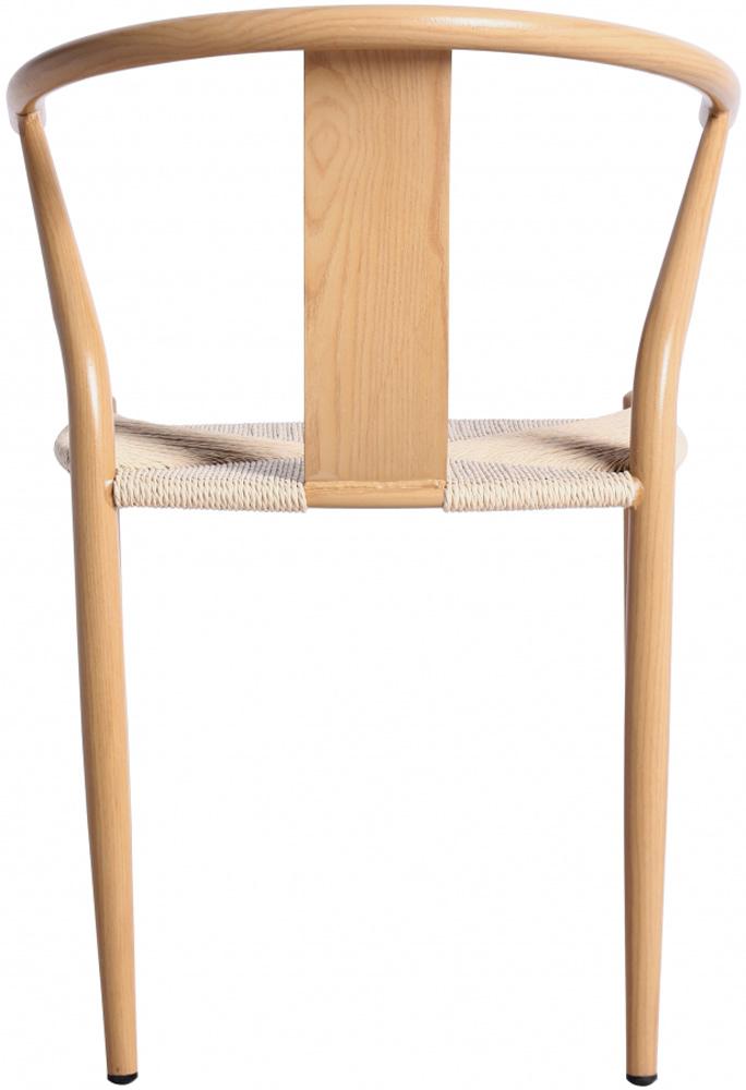 Meridian Furniture - Beck Beige Hand Woven Rope Dining Chair (Set of 2) - 893Oak-C veiw 4