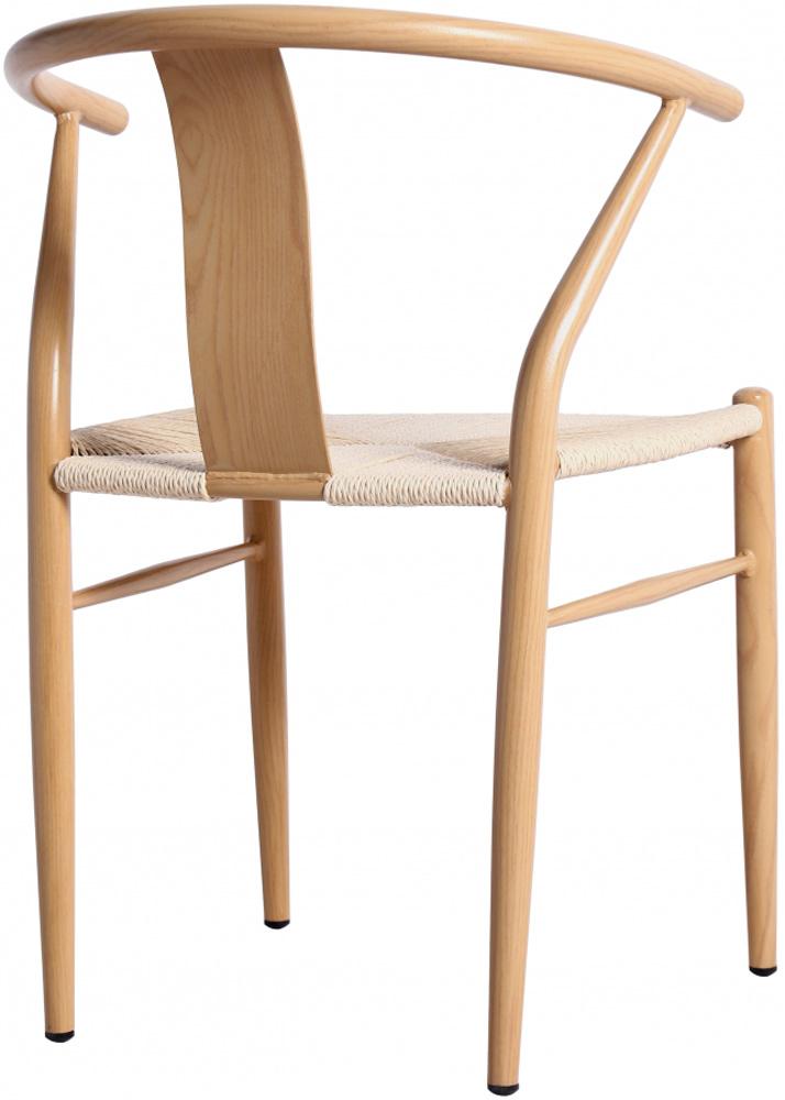 Meridian Furniture - Beck Beige Hand Woven Rope Dining Chair (Set of 2) - 893Oak-C veiw 5