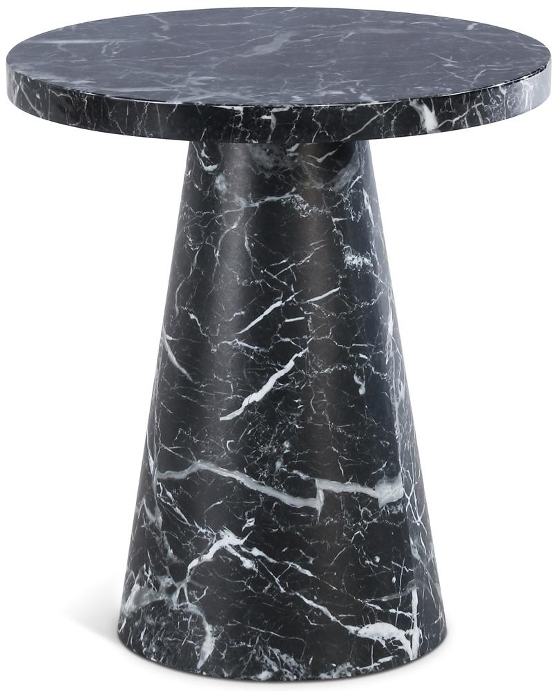 Meridian Furniture - Omni Black Faux Marble End Table - 275-ET veiw 1