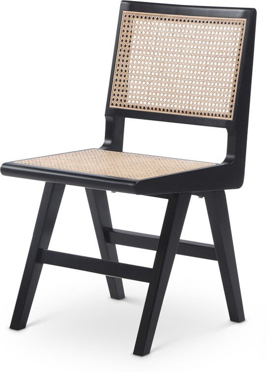 Meridian Furniture - Preston Black Wood Dining Side Chair (Set of 2) - 588Black-SC veiw 1
