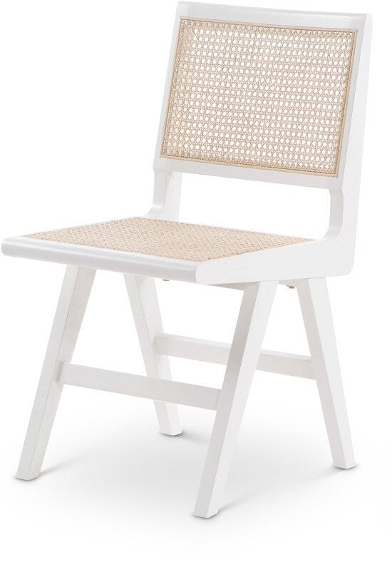 Meridian Furniture - Preston White Wood Dining Side Chair (Set of 2) - 588White-SC veiw 1