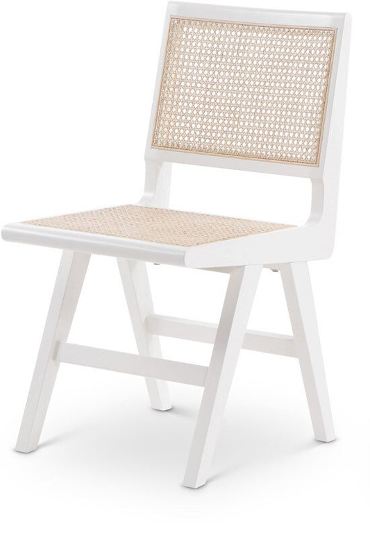 Meridian Furniture - Preston White Wood Dining Side Chair (Set of 2) - 588White-SC veiw 1