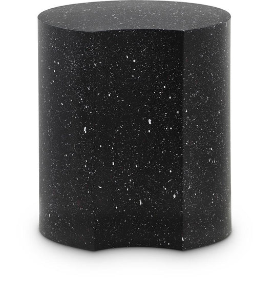 Meridian Furniture - Dimple Black End Table - 99084Black-ET16 veiw 1