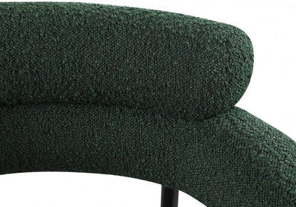Meridian Furniture - Blake Green Boucle Fabric Dining Chair (Set of 2) - 879Green-C veiw 5