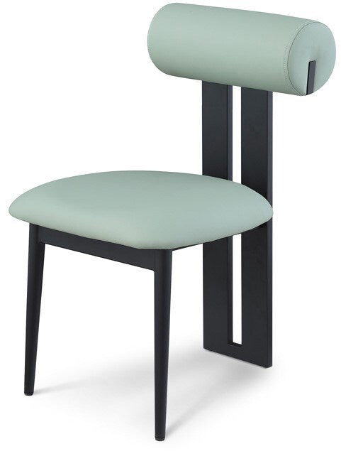 Meridian Furniture - Dario Mint Vegan Leather Dining Chair (Set of 2) - 922Mint-C veiw 1