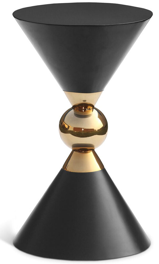 Meridian Furniture - Malia Black / Gold End Table - 289-ET veiw 1