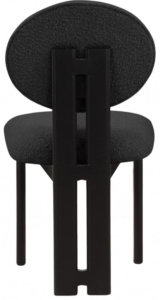 Meridian Furniture - Napa Black Boucle Fabric Dining Chair (Set of 2) - 490Black-C veiw 2