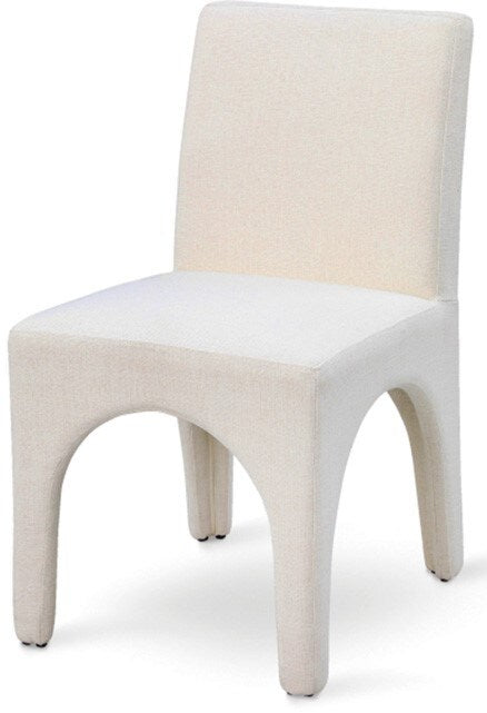 Meridian Furniture - Gramercy Beige Linen Textured Fabric Dining Chair (Set of 2) - 753Beige-C veiw 1