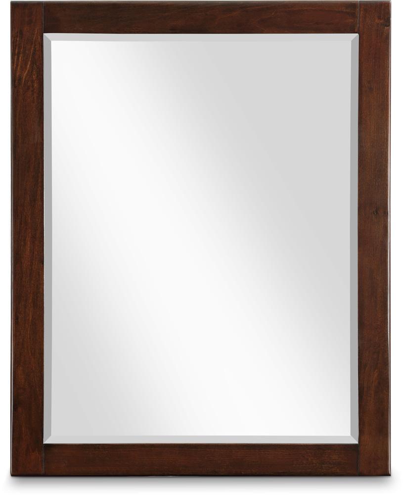 Meridian Furniture - Maxine Brown Mirror - 848Brown-M veiw 1