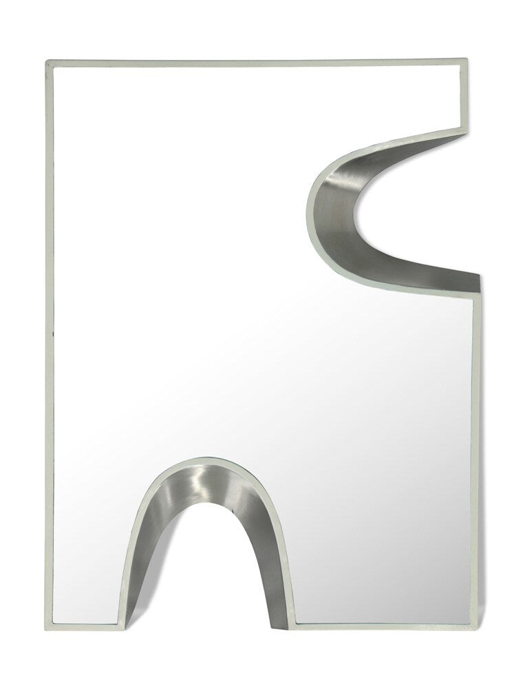 Meridian Furniture - Soleil Cream Mirror - 469Cream-28M veiw 1