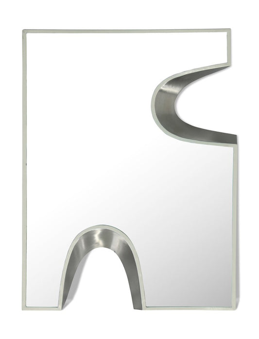 Meridian Furniture - Soleil Cream Mirror - 469Cream-28M veiw 1