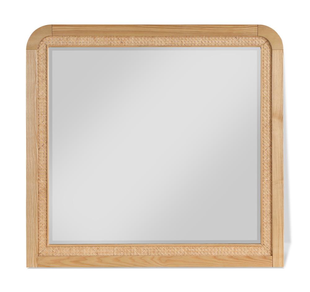 Meridian Furniture - Siena Natural Mirror - SienaNatural-M veiw 1