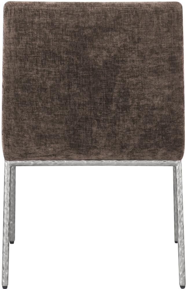Meridian Furniture - Reeves Brown Chenille Fabric Dining Chair (Set of 2) - 11003Brown-C veiw 4
