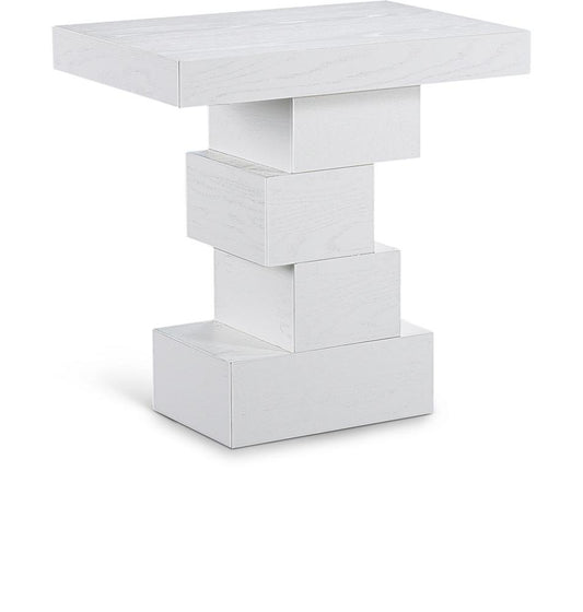 Meridian Furniture - Westmount Off-White End Table - 2Pc - 499White-ET veiw 1