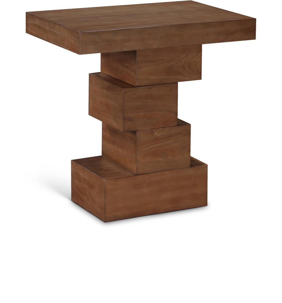 Meridian Furniture - Westmount Walnut End Table - 2Pc - 499Walnut-ET veiw 1