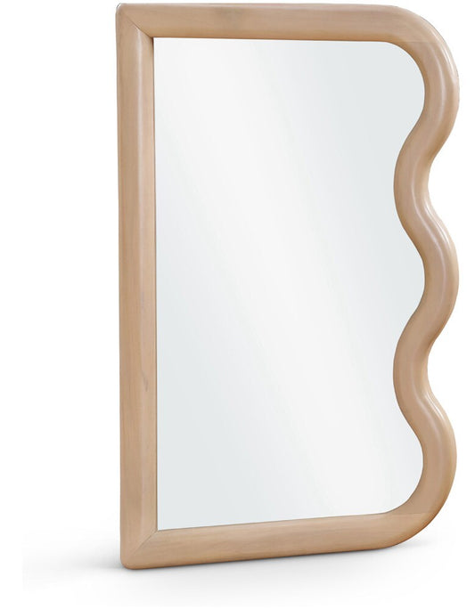 Meridian Furniture - Winnie Natural Mirror - 441Natural-M veiw 1