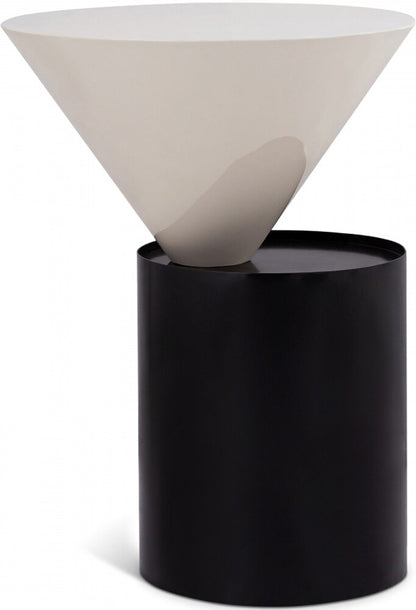 Meridian Furniture - Damon White End Table - 266-E veiw 1