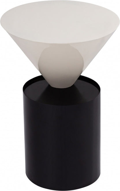 Meridian Furniture - Damon White End Table - 266-E veiw 3
