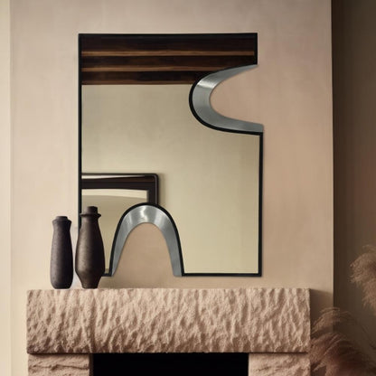 Meridian Furniture - Soleil Black Mirror - 469Black-36M veiw 2