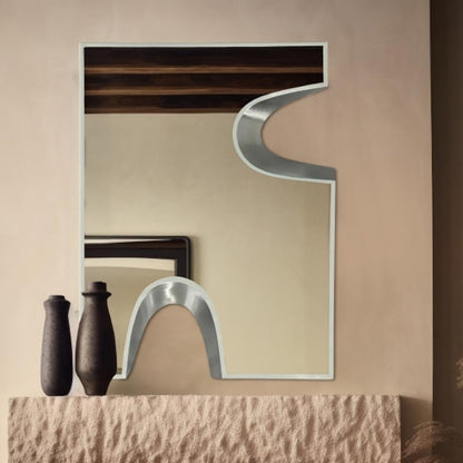 Meridian Furniture - Soleil Cream Mirror - 469Cream-36M veiw 2