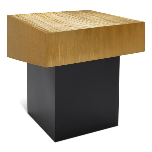 Meridian Furniture - Palladium Gold End Table - 254-ET veiw 1